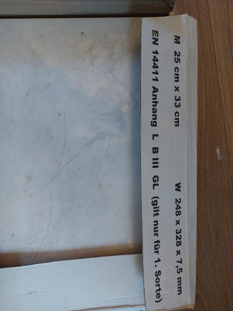 16 Keramische Wandtegels - 25x33 cm, Doe-het-zelf en Verbouw, Tegels, Ophalen of Verzenden