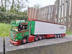 Jan mues scania, Hobby en Vrije tijd, Modelauto's | 1:50, Ophalen of Verzenden, Zo goed als nieuw, Bus of Vrachtwagen, Tekno