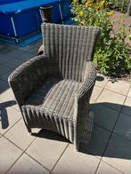 6 x grijze wicker Intratuin stoelen, Ophalen, Zo goed als nieuw, Wicker