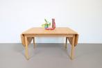 Vintage design Getama salontafel GE 82/85 van Hans Wegner, Ophalen, Gebruikt, 50 tot 100 cm, 50 tot 100 cm