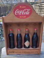 Houten Display Coca Cola 125 jaar bestaan., Ophalen of Verzenden, Zo goed als nieuw, Reclamebord