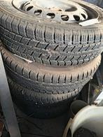 Winterbanden 155/65R14 met stalen velgen c1, Aygo, peugot, Ophalen, Gebruikt