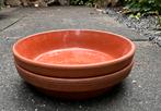 Terra cotta onderschalen, Ophalen of Verzenden, Rond, Minder dan 25 cm