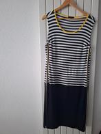 Jurk mouwloos van Claudia Strater maat 44 blauw wit, Blauw, Maat 42/44 (L), Ophalen of Verzenden, Knielengte