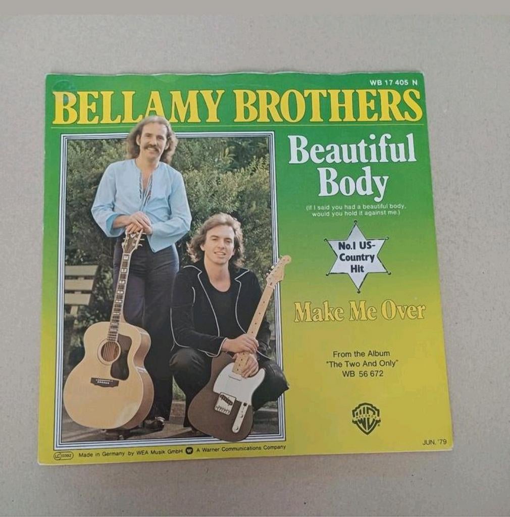 Bellamy Brothers  - Beautiful Body, Gebruikt, 7 inch, Single, Ophalen of Verzenden