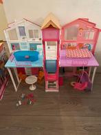 Barbiehuis met drie verdiepingen, Ophalen of Verzenden, Gebruikt, Poppenhuis