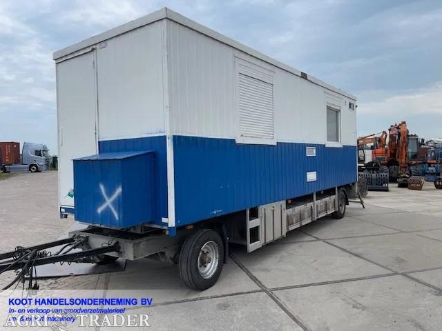 De Schans s8000 Schaftwagen-Keet-Portocabine Snelverkeer, Zakelijke goederen, Machines en Bouw | Keten en Containers