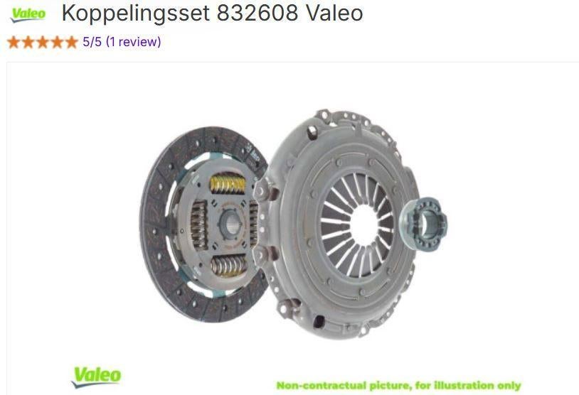 VALEO Koppelingsset Artikelnummer : 832608, Auto-onderdelen, Ophalen of Verzenden, Nieuw, Volkswagen