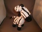 zeeman zebra paardje zwart/wit gestreept 21 hoog 17 breed, Kinderen en Baby's, Speelgoed | Knuffels en Pluche, Ophalen of Verzenden