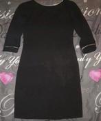 zwart jurkje met laag uitgesneden apart rugpand maat M L, Maat 38/40 (M), Zo goed als nieuw, Zwart, Verzenden