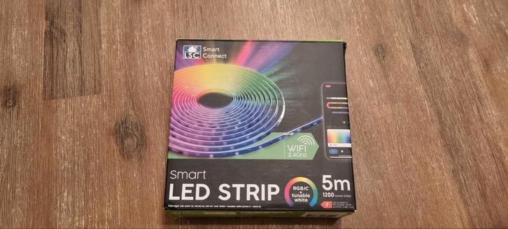 LSC Smart Connect LED Strip 5m - Nieuw in doos, Huis en Inrichting, Lampen | Losse lampen, Nieuw, Led-lamp, Minder dan 30 watt