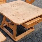 Rustikal Oostenrijkse Duitse eettafel bij eethoek zithoek, Huis en Inrichting, Ophalen, Gebruikt, Hout, Oostenrijkse Duitse Eethoek Hoekbank