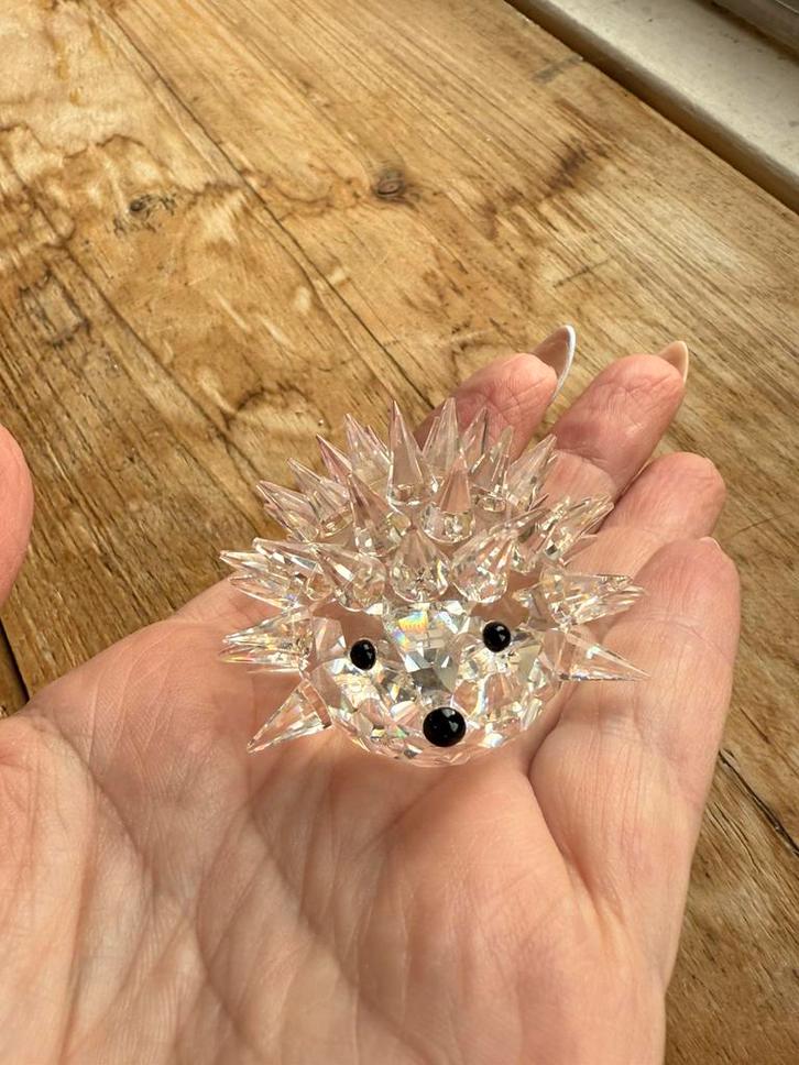 Swarovski egel zonder doos, Sieraden, Tassen en Uiterlijk, Ringen, Zo goed als nieuw, Dame, Zilver, Ophalen of Verzenden