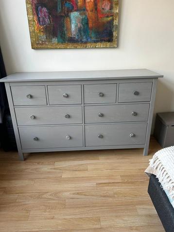 Hemnes Ladekast Grijs - 8 Laden beschikbaar voor biedingen