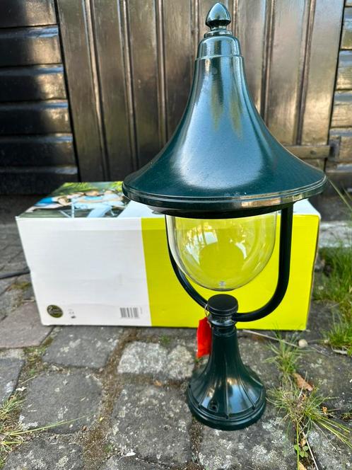 Sokkel (buitenlamp) Agena van Intratuin, 2x nieuw!, Tuin en Terras, Buitenverlichting, Nieuw, Staande lamp, Minder dan 50 watt