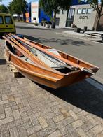 Schuurvondst Houten zeilbootje schouw platbodem 1972 Deinum, Watersport en Boten, Platbodems, Ophalen, Gebruikt, Diesel, Tot 6 meter
