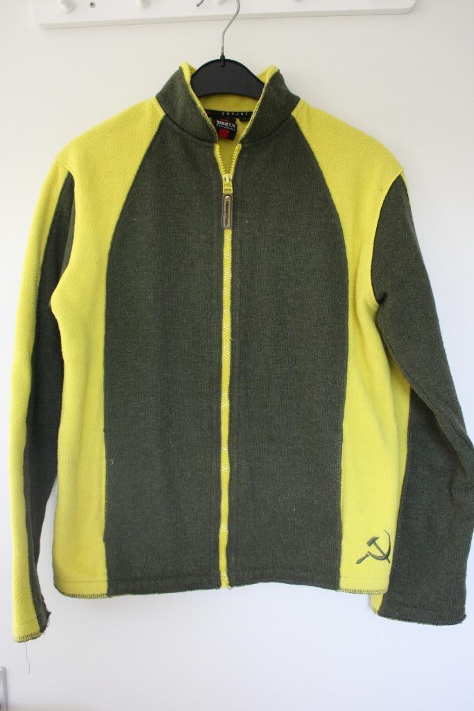 Sovjet Propaganda vest maat S, Kleding | Dames, Truien en Vesten, Gedragen, Maat 36 (S), Groen, Ophalen of Verzenden