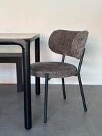 Stijlvolle grijs / bruine eetkamerstoelen, Huis en Inrichting, Stoelen, Ophalen, Twee, Bruin, Nieuw