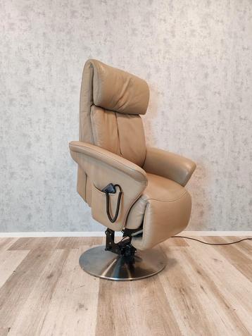 Himolla leren sta op stoel relax fauteuil met garantie  beschikbaar voor biedingen