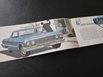 Brochure General Motors 1963, Ophalen of Verzenden, Zo goed als nieuw, Overige merken