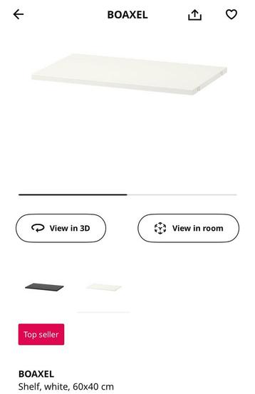 Ikea boaxel kastsysteem