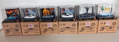 5 James Bond auto serie shell nieuw in doos originele set, Hobby en Vrije tijd, Modelauto's | 1:50, Nieuw, Auto, Overige merken