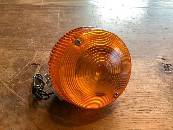 Oranje Knipperlicht Oldtimer.     (C), Fietsen en Brommers, Brommeronderdelen | Algemeen, Gebruikt, Overige typen, Ophalen of Verzenden