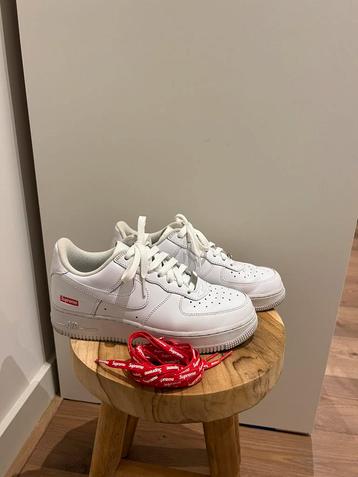 Nike Air Force 1 x Supreme sneakers maat 38.5 beschikbaar voor biedingen