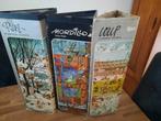 3 heye puzzels van 1500 st.  Loup Ryba Mordillo, Ophalen of Verzenden, 500 t/m 1500 stukjes, Gebruikt