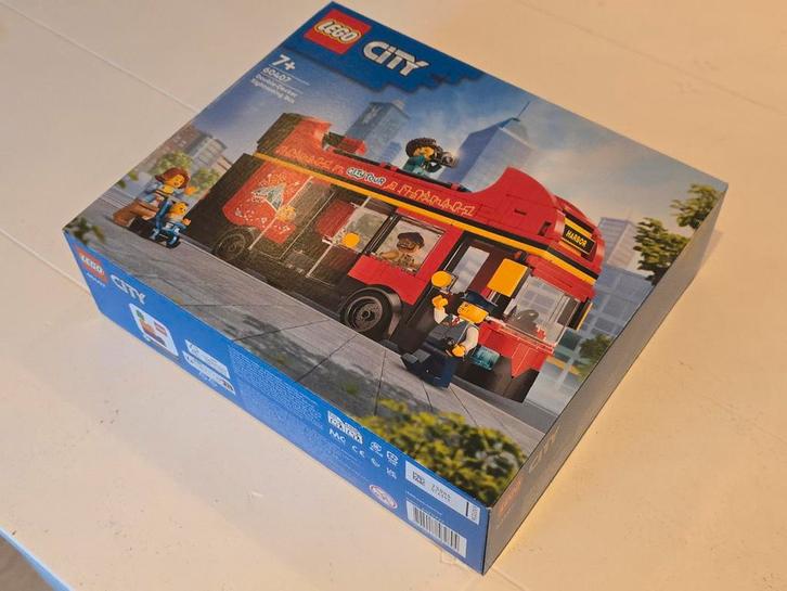 LEGO City 60407 Dubbeldekker Sightseeing Bus (gloednieuw!), Kinderen en Baby's, Speelgoed | Duplo en Lego, Nieuw, Lego, Complete set