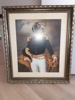 Mooi landelijke of Engels schilderij, Ophalen, Zo goed als nieuw, Hout, 75 cm of meer