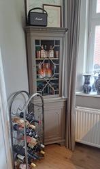 Prachtige sfeervolle authentieke hoekkast 1925, Ophalen, 105 cm of meer, Zo goed als nieuw, Voetruimte