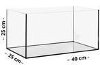 volglas aquarium 40x25x25, Dieren en Toebehoren, Vissen | Aquaria en Toebehoren, Nieuw, Ophalen of Verzenden, Leeg aquarium, Nvt