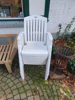 Tuinstoelen, Tuin en Terras, Ophalen, Zo goed als nieuw, Kunststof, Stapelbaar