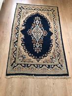Perzisch tapijt, 150 bij 90, Huis en Inrichting, Stoffering | Tapijten en Kleden, Blauw, Zo goed als nieuw, 150 tot 200 cm, 50 tot 100 cm