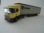 SCANIA 124L 400 MET HUIFTRAILER SCANIA TEKNO, Hobby en Vrije tijd, Modelauto's | 1:50, Ophalen of Verzenden, Zo goed als nieuw
