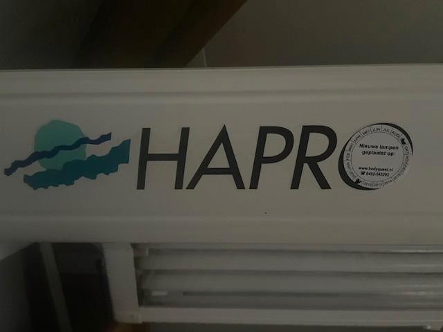 Hapro Zonnebank, Witgoed en Apparatuur, Zonnebanken en Gezichtsbruiners, Gebruikt, Zonnebank enkelzijdig, 10 tot 15 lampen, Ophalen