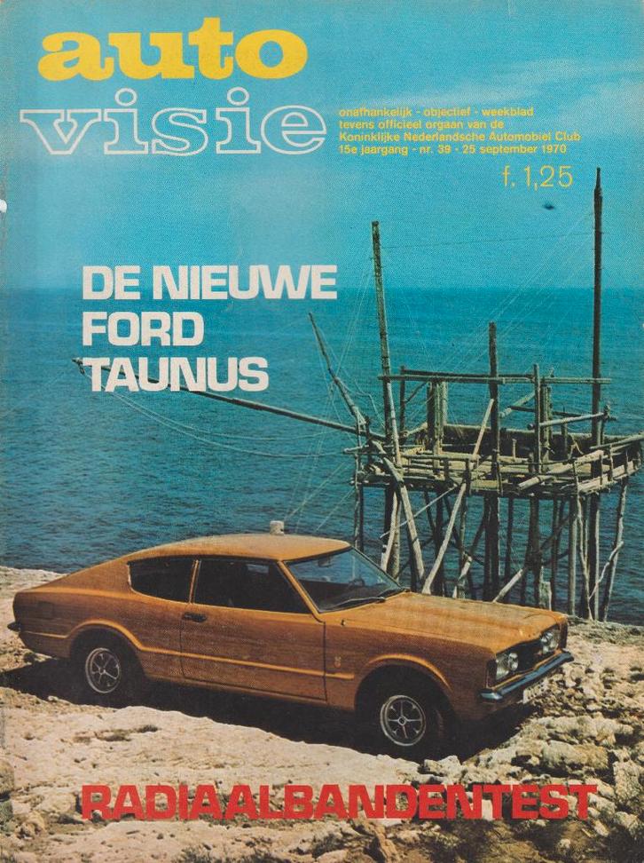Ford Taunus TC1 en Cortina testen in Autovisie e.a., Boeken, Auto's | Folders en Tijdschriften, Gelezen, Ford, Ophalen of Verzenden