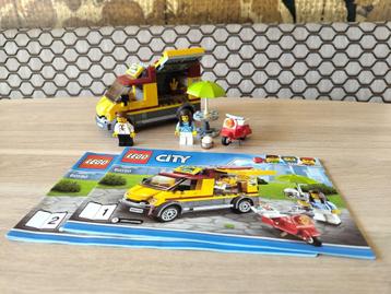 Lego city 60150 Pizza bestelwagen COMPLEET beschikbaar voor biedingen