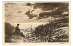 Ameland - Zonsondergang, Verzamelen, Ansichtkaarten | Nederland, Verzenden, 1920 tot 1940, Gelopen, Waddeneilanden