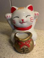 Maneki Neko Chinese geluks kat spaarpot, Ophalen of Verzenden