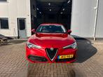 Alfa Romeo Stelvio 2.2 JTD AT 160pk  2020 Rood Metalic, Auto's, Automaat, Zwart, 4 cilinders, 160 pk