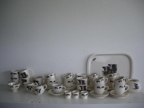 Jet Country Cows servies, Huis en Inrichting, Keuken | Servies, Zo goed als nieuw, Kop(pen) en/of Schotel(s), Overige stijlen