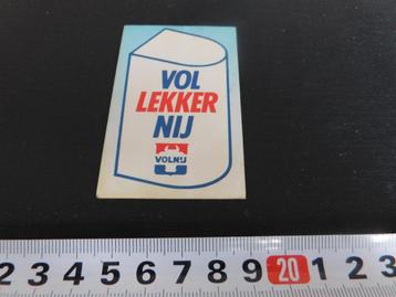 sticker VOLNIJ  vol lekker nij  beschikbaar voor biedingen