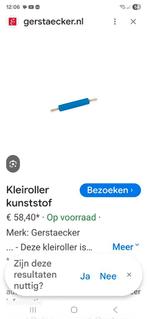 Grote klei roller, Ophalen of Verzenden