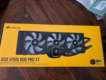 Corsair iCUE H150i RGB PRO XT 360mm AIO Waterkoeling beschikbaar voor biedingen