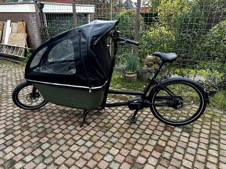 Dolly Bakfiets 2024 Slechts 700km! incl. Regentent & Slot!, Fietsen en Brommers, Fietsen | Bakfietsen, Zo goed als nieuw, Overige merken