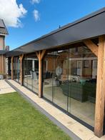 Glazen schuifwanden voor veranda of serre, Ophalen of Verzenden, Nieuw, Serre