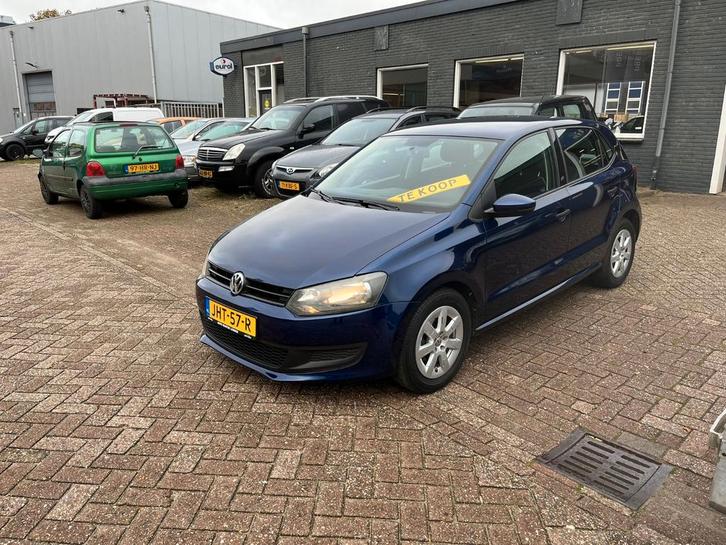 Volkswagen Polo 1.2 2012 Blauw Airco Nieuwe APK, Auto's, Volkswagen, Bedrijf, Polo, ABS, Airbags, Airconditioning, Bluetooth, Boordcomputer