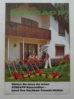 Zündapp Folder Grasmaaiers "Benzine/Elektr. Kabel/Accu", Verzenden, Gelezen, Folder